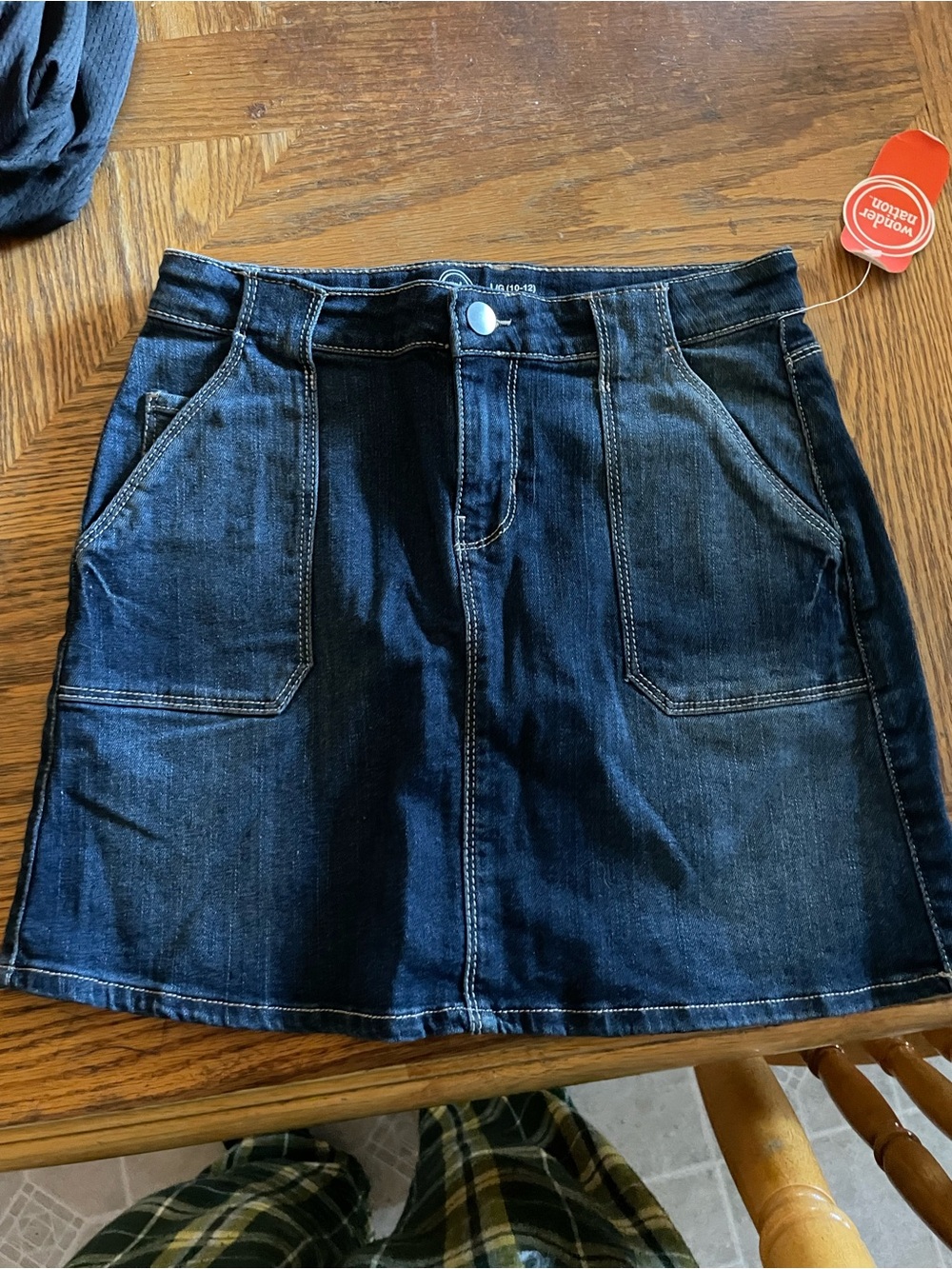 wonder nation Dark Blue Denim skirt